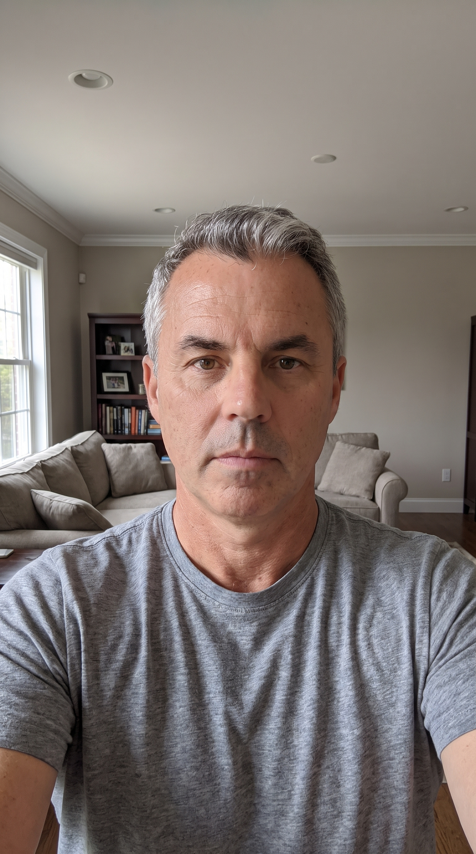 David C. Bloomberg at home